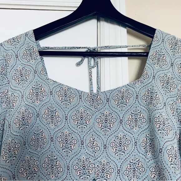 Miami Boho Babydoll Music Festival Concert Floral Print Mini Dress | Size: M - Picture 6 of 12